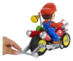 The Super Mario Galaxy Movie Hot Wheels RC Vehicle Mario Wheelie Motocross - immagine 4