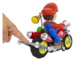 The Super Mario Galaxy Movie Hot Wheels RC Vehicle Mario Wheelie Motocross - immagine 5