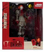 It Welcome to Derry Movie Maniacs Figure Pennywise (Bloody) 16 cm - immagine 6