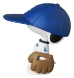 MLB × Peanuts UDF PVC Figure Los Angeles Dodgers Snoopy 7 cm - immagine 2