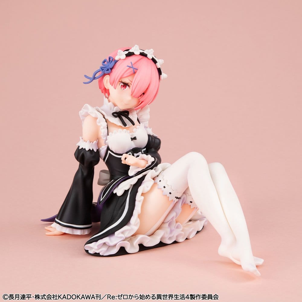 x_meho850806 Re:Zero Melty Princess PVC Figure Ram Palm Size 9 cm - immagine 1
