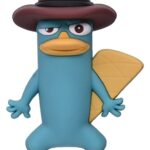 Phineas and Ferb 3D Foam Magnet Perry The Platypus