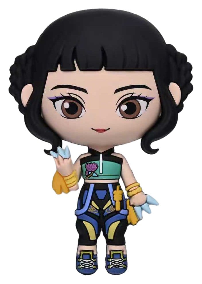 x_mngm32558 KPop Demon Hunters 3D Foam Magnet Zoey - immagine 1