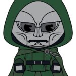 Marvel 3D Foam Magnet Dr. Doom