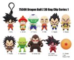 Dragon Ball Z 3D Foam Bag Clips Series 1 Display (24) - immagine 2
