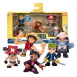 One Piece Mini Figure 5-Pack