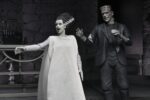 Universal Monsters 2-Pack Action Figure Bride of Frankenstein 90th Anniversary The Monster & His Mate (B&W) 18 cm - immagine 5