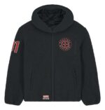Marvel Sherpa Jacket Deadpool Logo