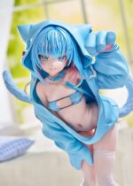 Virtual illustrator Kanzarin PVC Figure 1/6 kanzarin-chan: Cat-Eared Hoodie Ver. 26 cm - immagine 3