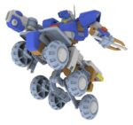 Wolf Fang Sky Fang 2001 Plastic Model Kit TYPE04 Shinryu 10 cm - immagine 4