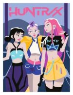 KPop Demon Hunters CreArt Paint by Numbers Painting Set Huntrix - immagine 2