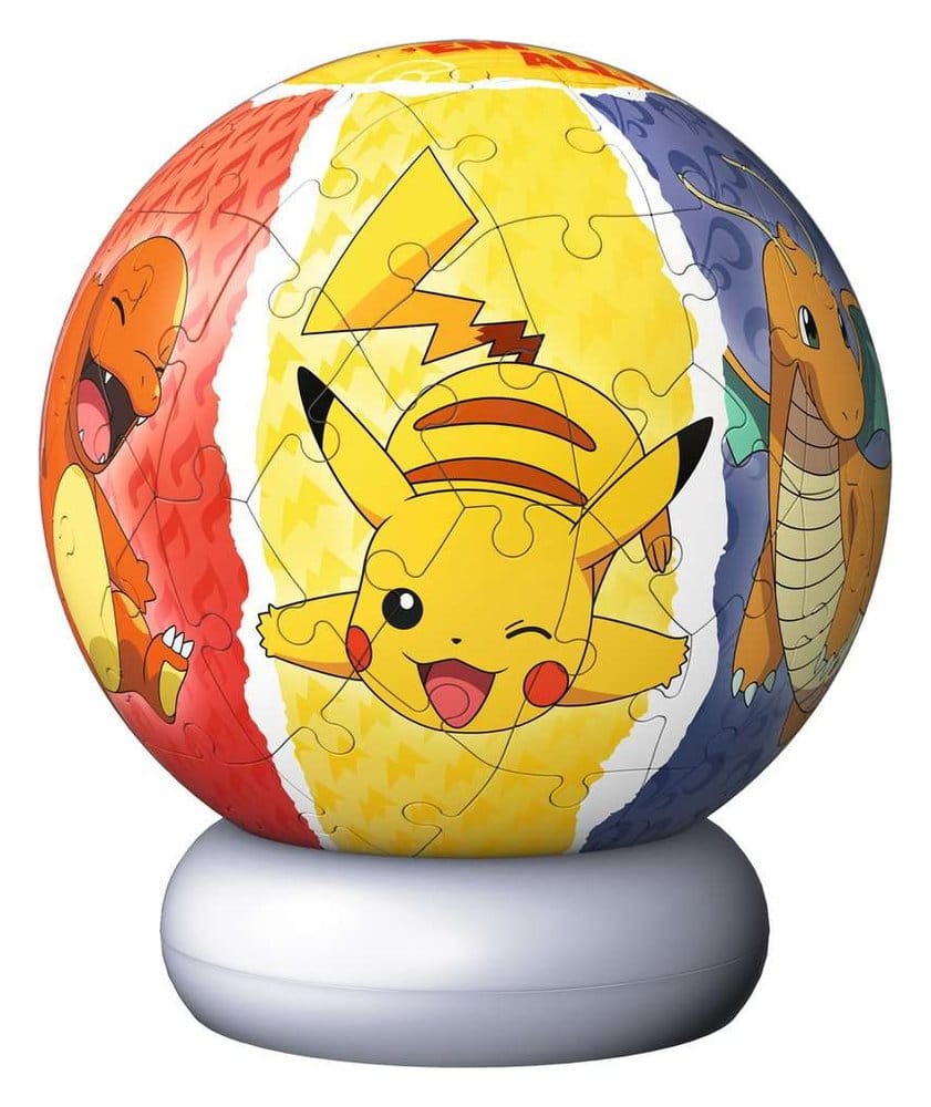 x_rave12008053 Pokémon 3D Jigsaw Puzzle Ball Nightlight (73 Pieces) - immagine 1
