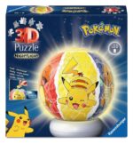Pokémon 3D Jigsaw Puzzle Ball Nightlight (73 Pieces) - immagine 2