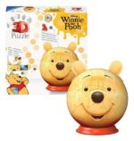 Winnie the Pooh 3D Jigsaw Puzzle Ball with Ears (77 Pieces) - immagine 3