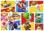 Super Mario Giant Floor Jigsaw Puzzle Mario's Friends and Foes (125 Pieces) - immagine 2