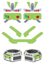 Disney Pixar Toy Story Interactive Robot Kit - Buzz Lightyear *Italian Version* 17 cm - immagine 4