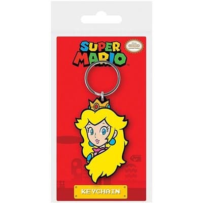 x_rk38925c Super Mario PVC Keychain Princess Peach - immagine 1