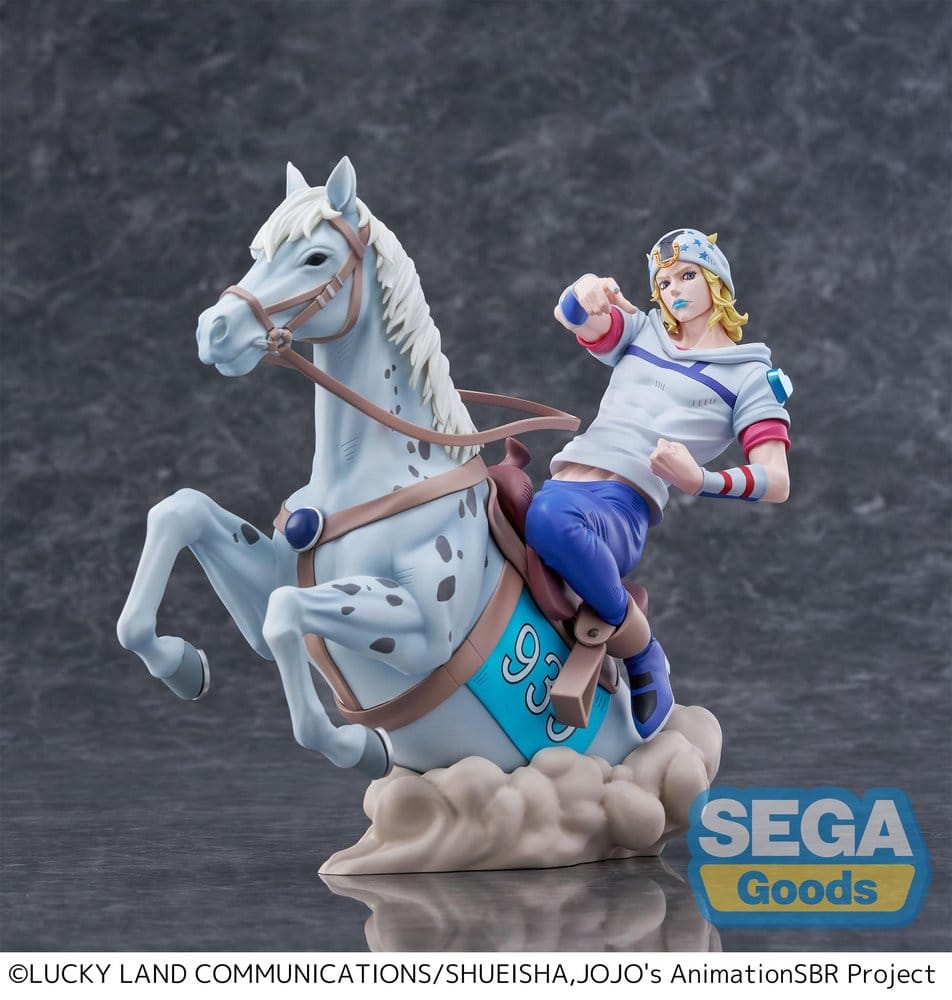 x_sega56302 JoJo's Bizarre Adventure: Steel Ball Run XrossLinkMAX PVC Figure Johnny Joestar 18 cm - immagine 1