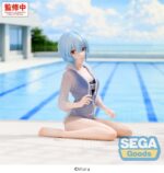 Rebuild of Evangelion Yumemirize PVC Figure Rei Ayanami School Swimsuit Ver. 13 cm - immagine 2