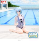 Rebuild of Evangelion Yumemirize PVC Figure Rei Ayanami School Swimsuit Ver. 13 cm - immagine 3