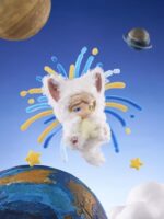 Planet Cat Wishing Star Series Mini Figures Blind Box Display 11 cm (6) - immagine 3
