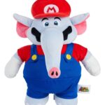 Super Mario Plush Figure Mario Elephant 35cm