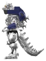 Godzilla Toho ReAction Action Figure Mechagodzilla (2002) 24 cm - immagine 2