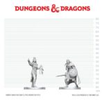 D&D Nolzur's Marvelous Miniatures Mini Figures Drow Elite Warrior & Drow Priestess of Lolth 13 cm - immagine 2