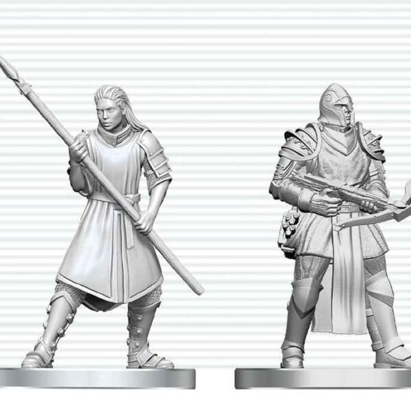 D&D Nolzur's Marvelous Miniatures Mini Figures Town Guards 13 cm