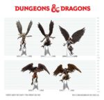 D&D Icons of the Realms Mini Figures Harpy Flock 20 cm - immagine 2
