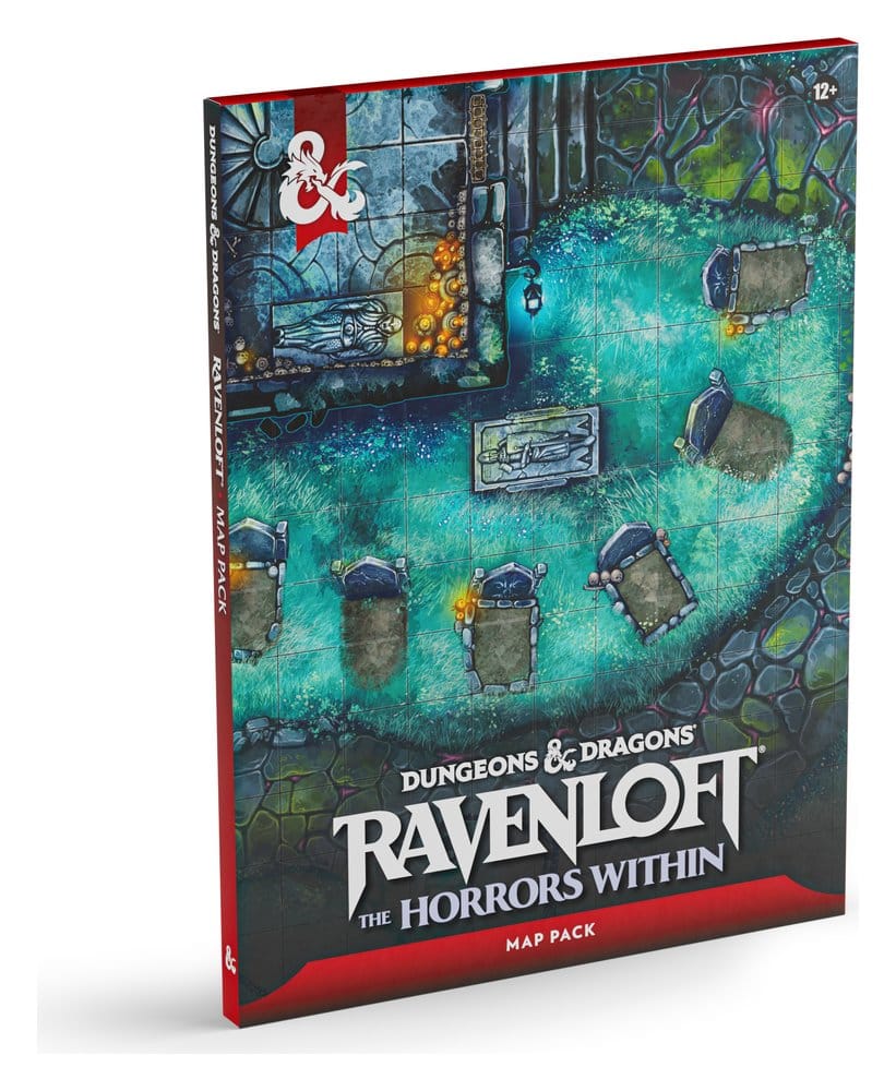 x_wotcd60180000 Dungeons & Dragons RPG Ravenloft: The Horrors Within Map Pack *English Version* - immagine 1
