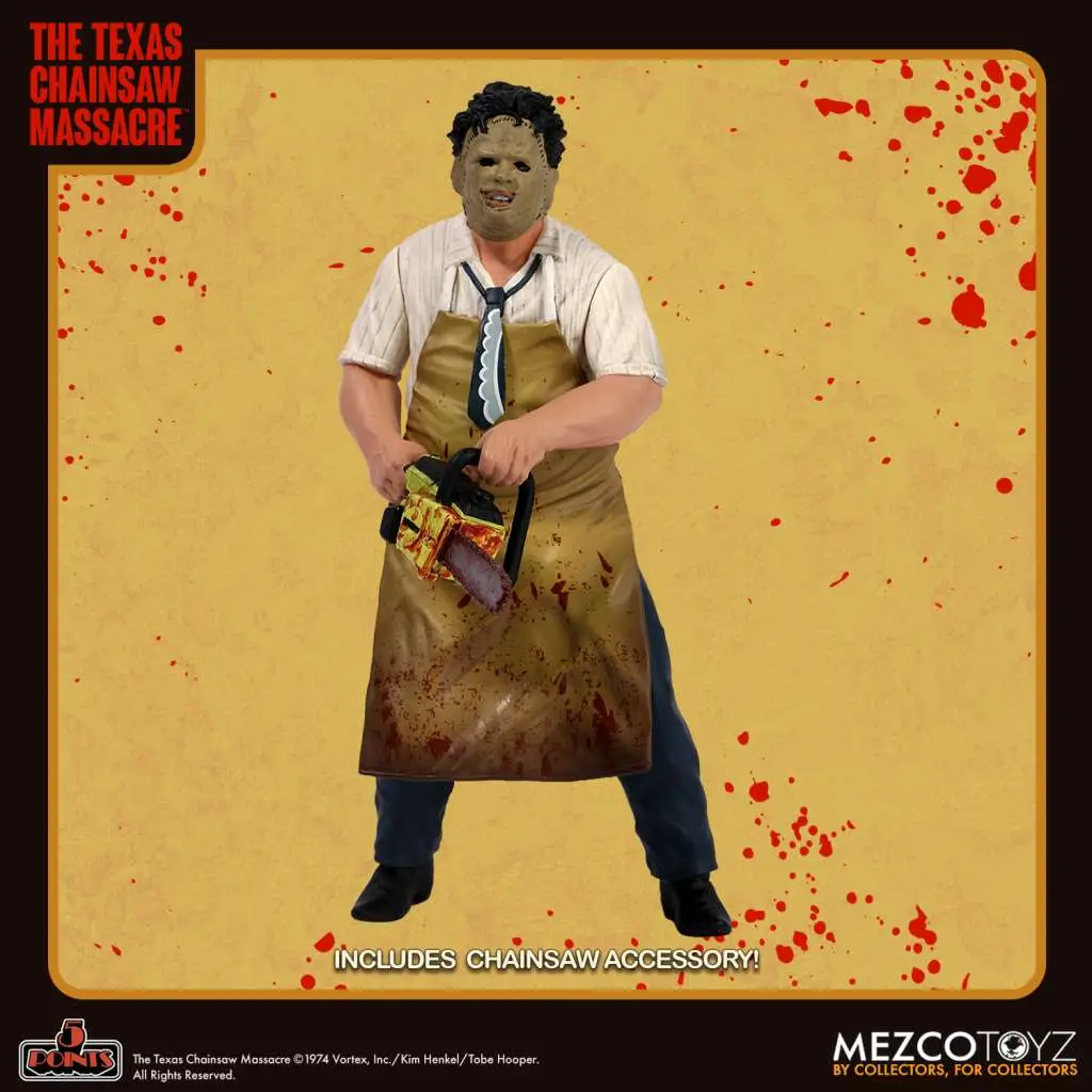 106898__3984967870 5 POINTS TEXAS CHAINSAW MASSACRE 1974 LEATHERFACE AF - immagine 1