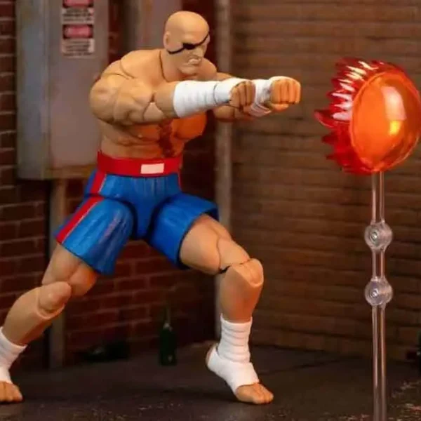 STREET FIGHTER 2 SAGAT 1/12 DELUXE ACTION FIGURE