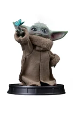 MANDALORIAN & GROGU MOVIE GROGU BUTTERFLY WONDER 1/4 LEGACY STATUE