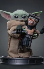 MANDALORIAN & GROGU MOVIE GROGU NO SQUEEZY 1/4 LEGACY STATUE