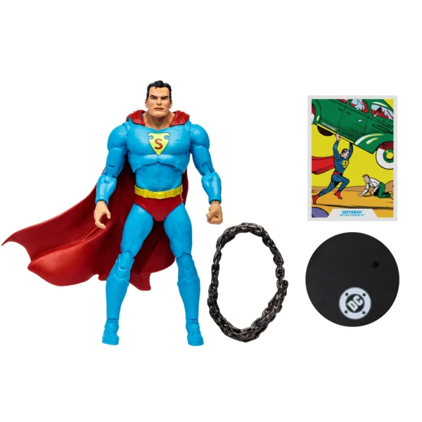 MCFARLANE VAULT DC MULTI 7INCH SUPERMAN ACTION COMICS ACTION FIGURE