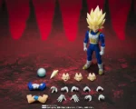 DRAGON BALL DAIMA SUPER SAIYAN 3 VEGETA S.H.FIGUARTS - immagine 3