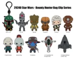STAR WARS MOST WANTED BOUNTY HUNTERS BAG CLIP BLIND BOX DISPLAY (24)