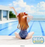 REBUILD OF EVANGELION ASUKA SCHOOL SWIMSUIT YUMEMIRIZE FIGURE - immagine 2