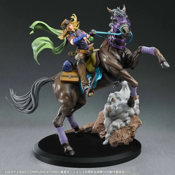 STEEL BALL RUN GYRO ZEPPELI AND VALKYRIE STATUE