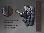 FRANKENSTEIN CLASSIC HORROR EDITION LIFESIZE WALL SCULPTURE