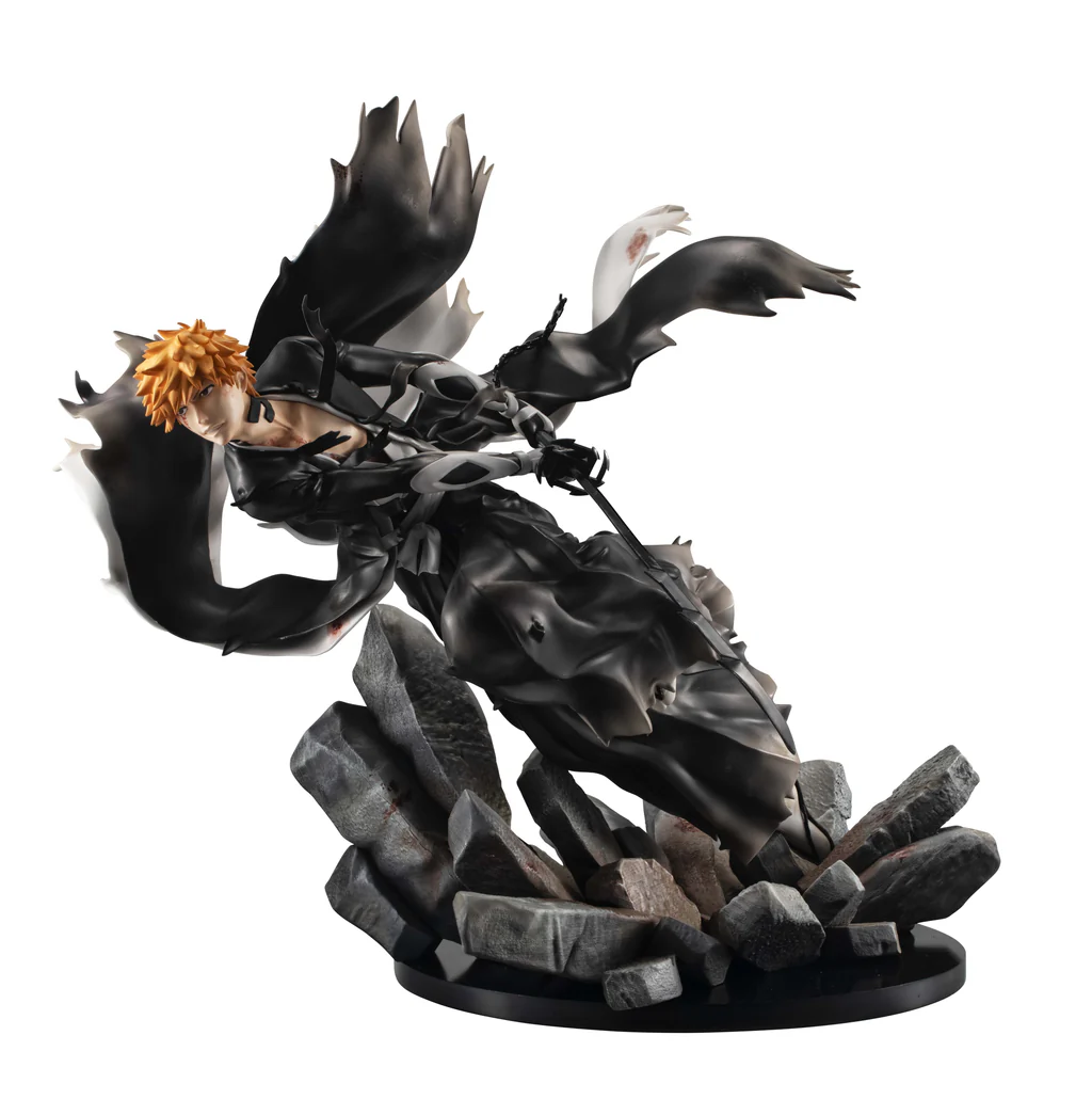 114655__8cfb7d3a BLEACH THOUSAND YEAR BLOOD WAR ICHIGO KUROSAKI GEM STATUE RERUN - immagine 1