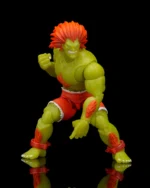 STREET FIGHTER ULTRA II BLANKA PLAYER 2 GLOW IN THE DARK ACTION FIGURE LIMITED EDITION - immagine 4