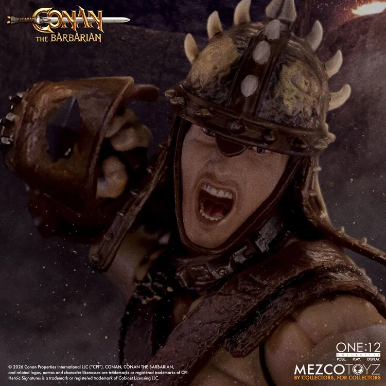 114722__713d045d ONE 12 COLLECTIVE CONAN THE BARBARIAN PIT FIGHTER EDITION ACTION FIGURE - immagine 1
