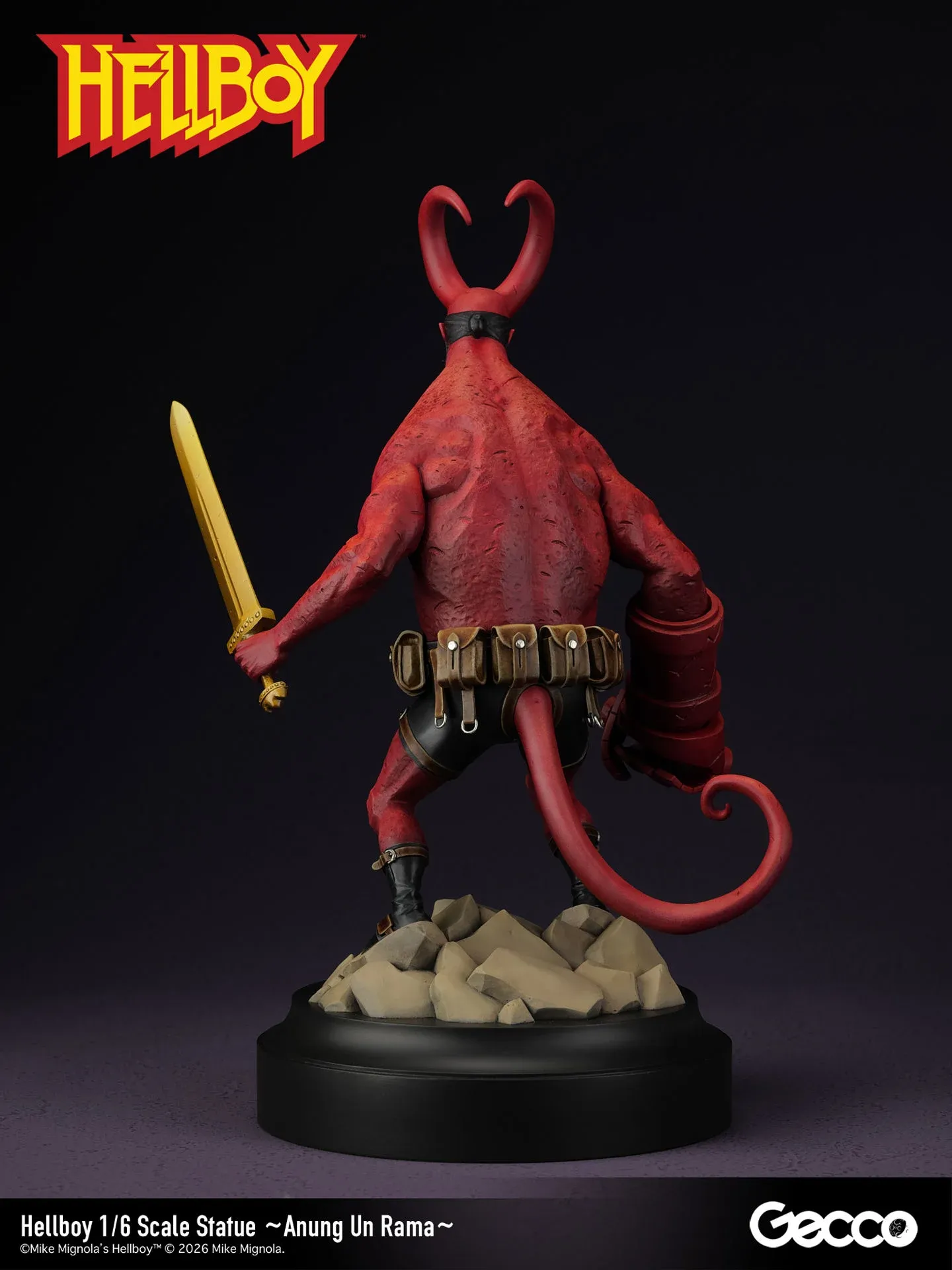114771__cbf80d01 HELLBOY ANUNG UN RAMA 1/6 SCALE STATUE - immagine 1