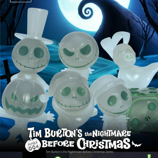 THE NIGHTMARE BEFORE CHRISTMAS TIM BURTON SERIES DISPLAY SET (24)
