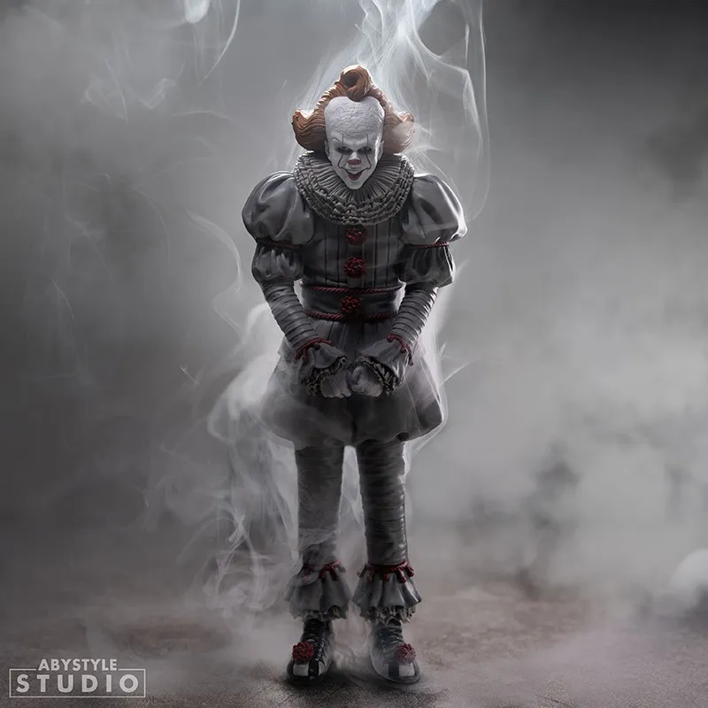 114823__7b556a35 IT PENNYWISE SUPER FIGURE COLLECTION 1/10 STATUE - immagine 1