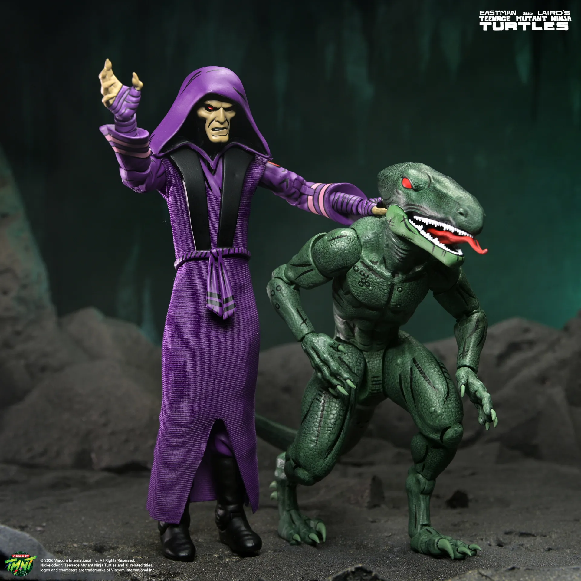 114857__96a2661c TMNT MIRAGE COMICS DAIMYO ORKAI & RAPTOR ACTION FIGURE - immagine 1