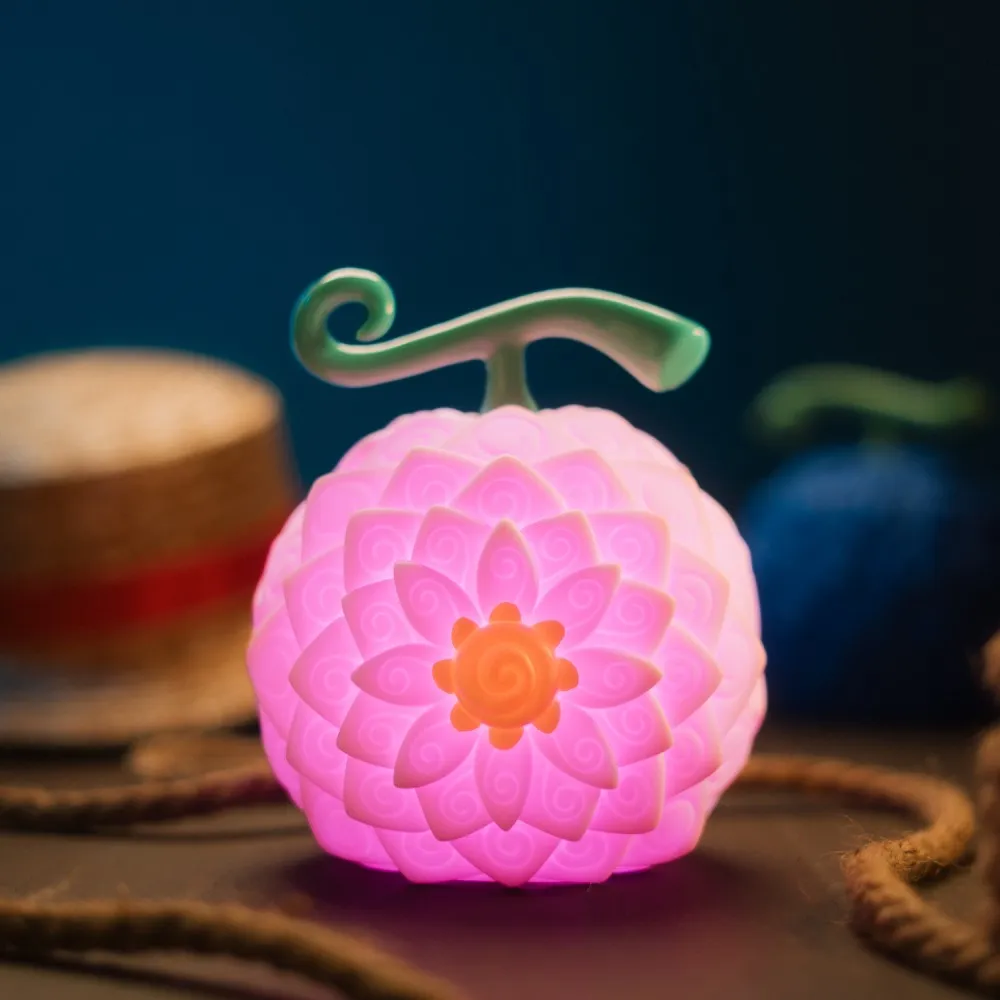 114905__84c6d56e ONE PIECE NETFLIX FLOWER FLOWER FRUIT LAMP - immagine 1