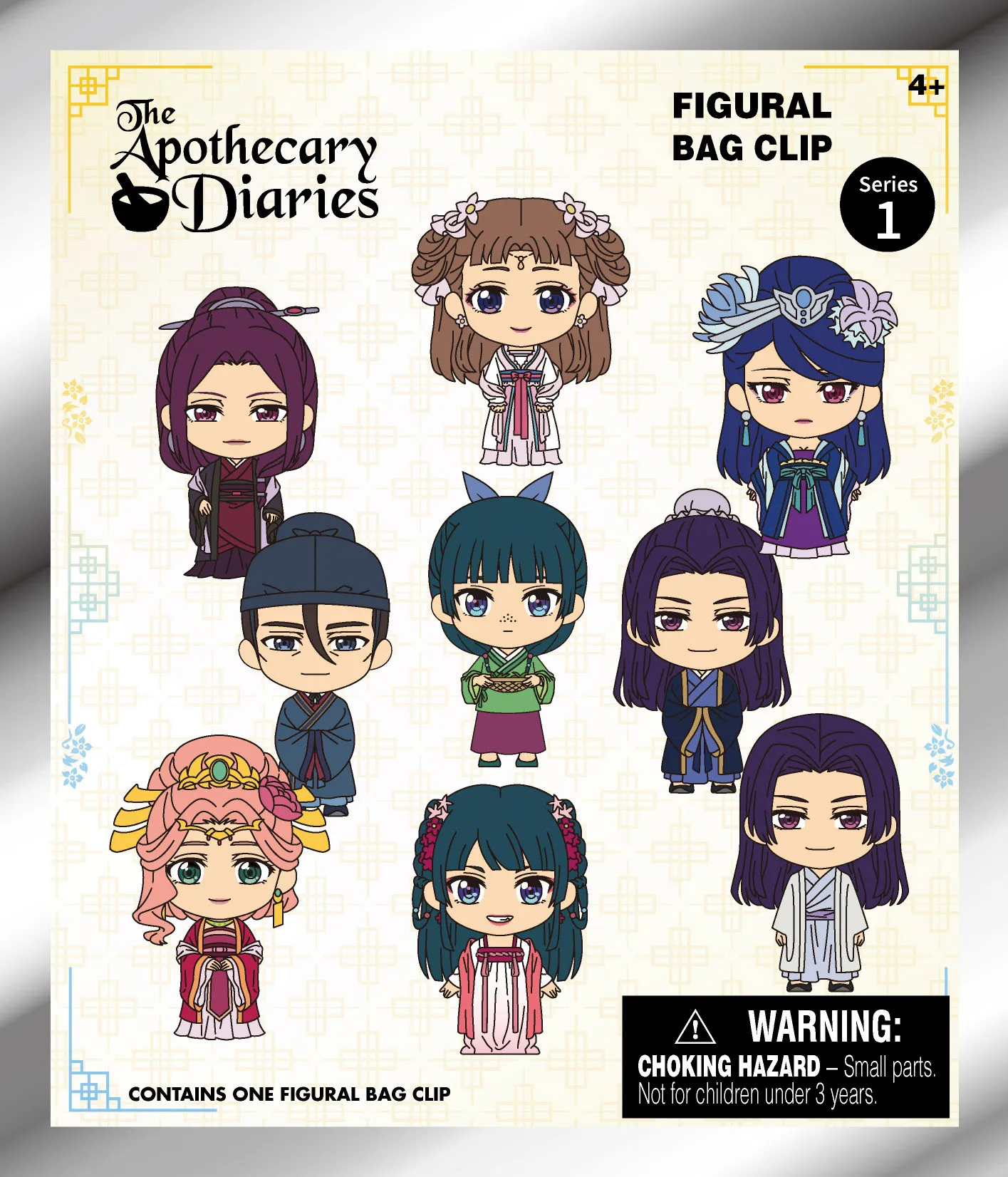 114941__9d57bfb6 APOTHECARY DIARIES BAG CLIP BLIND BOX DISPLAY (24) - immagine 1